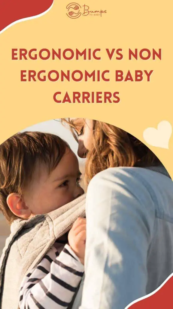Ergonomic vs Non Ergonomic Baby Carriers