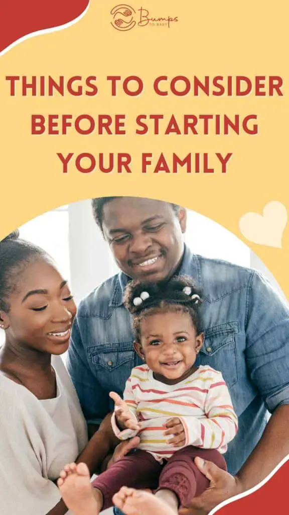 Things to Consider Before Starting Your Family
