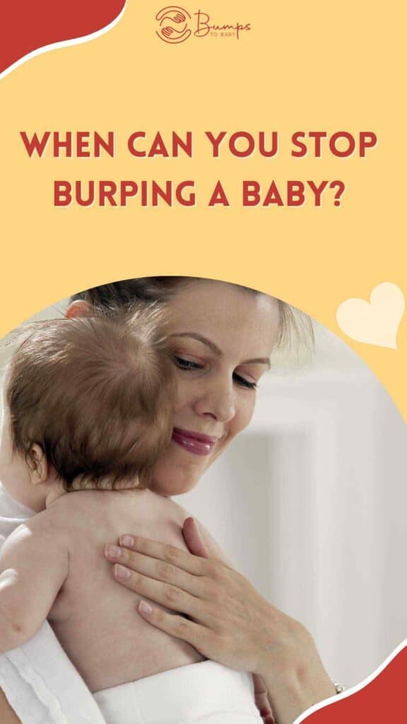 When Can You Stop Burping A Baby