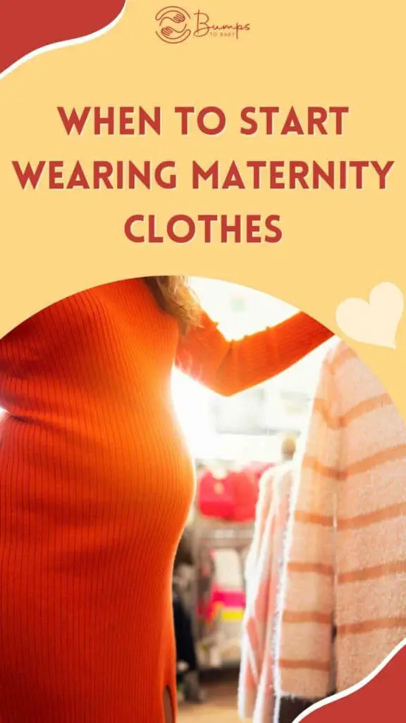 When To Start Wearing Maternity Clothes